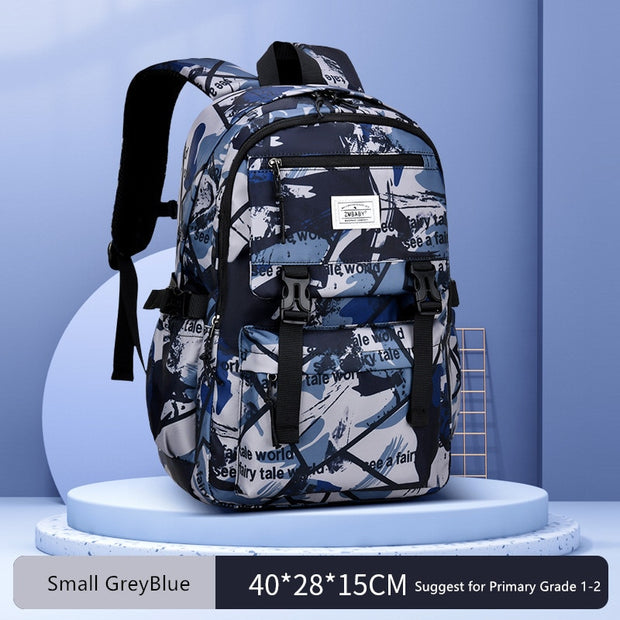 Waterproof boy backpack