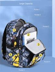 Waterproof boy backpack